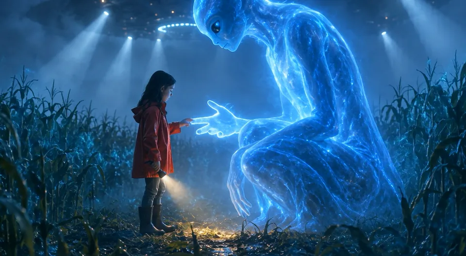 First contact - made with FLUX.3 Video