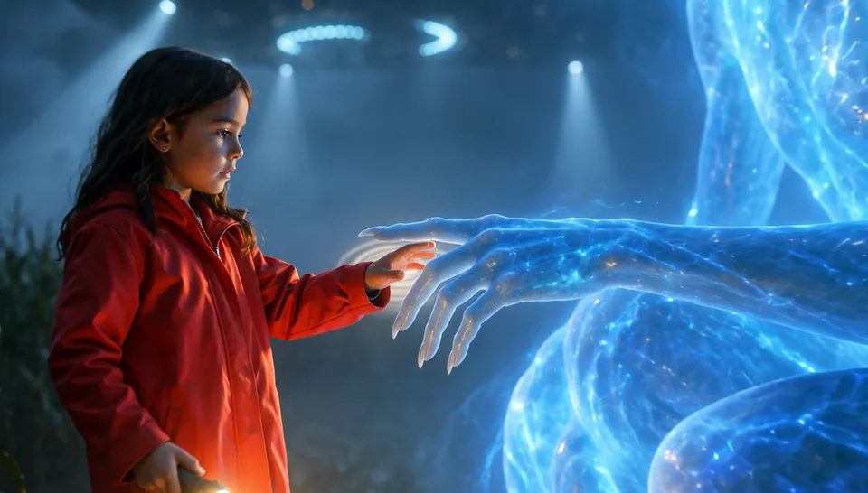 First contact - made with Grok Imagine Video 1.5 Lite