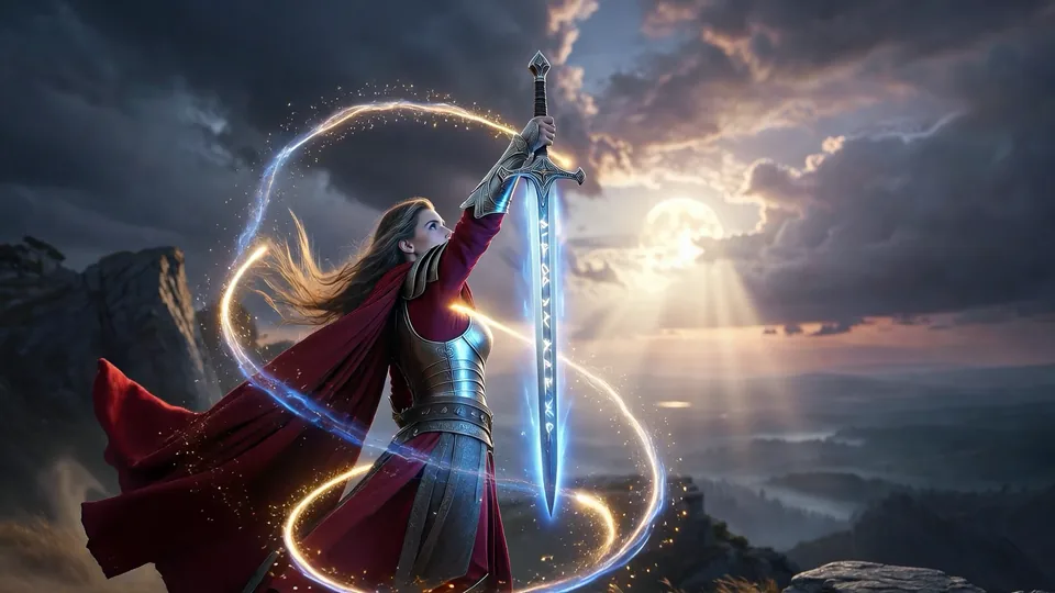 Moon warrior - made with Grok Imagine Video 1.5 Lite