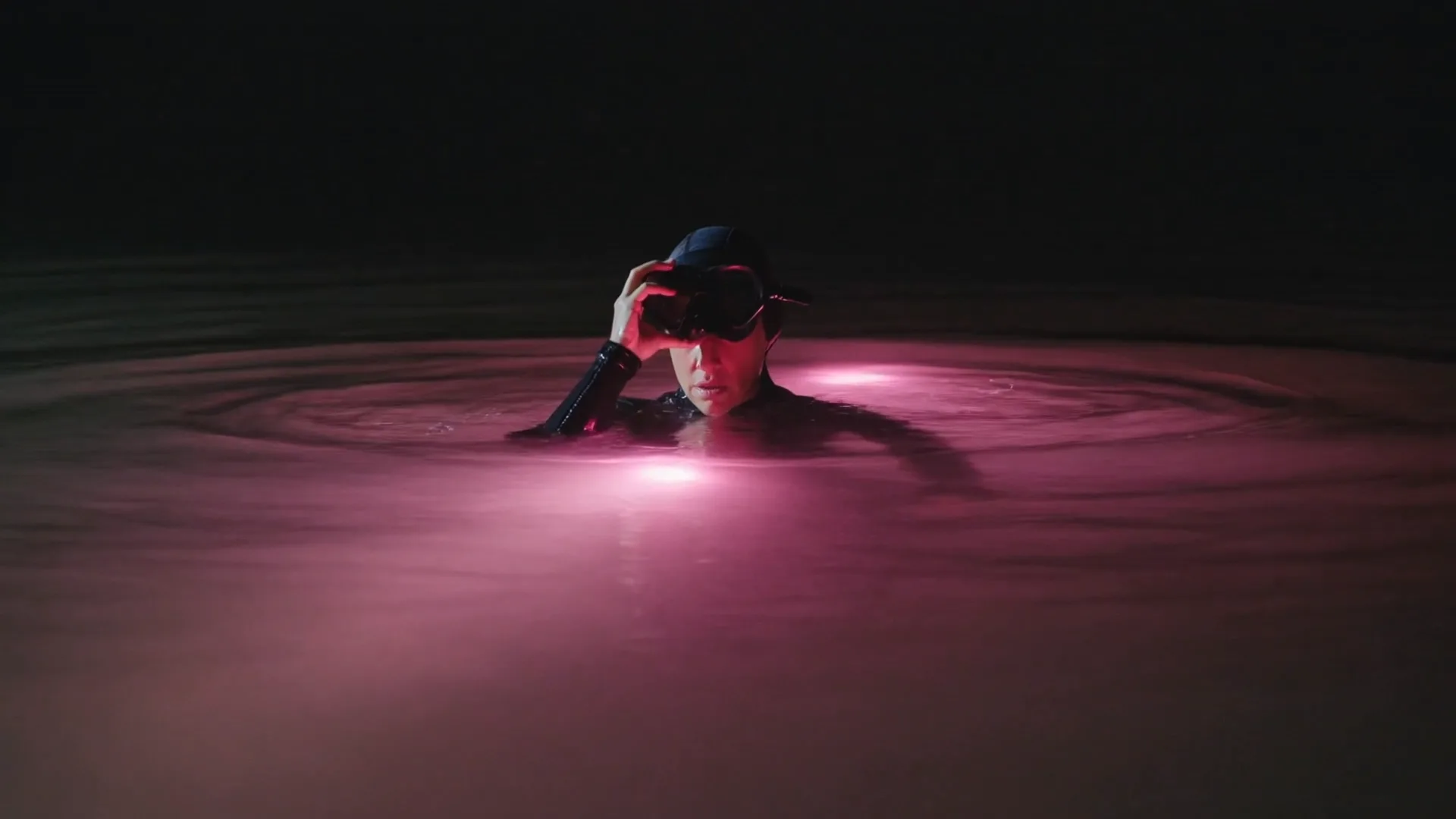 The Diver Surfaces