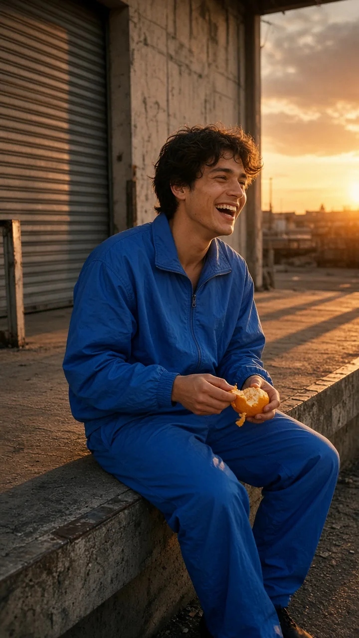 Orange at Sundown - made with Grok Imagine 2.0